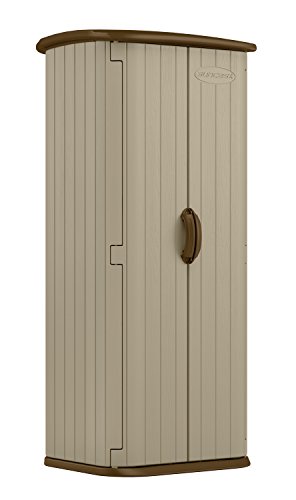amazon.com : suncast vertical utility shed - outdoor