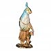 HSRT Cockatiel Parrot Bird Figurine Treasured Trinket Jewelry Necklace Box Pewter Ornament Collectible