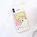 Slim Fit Smooth Soft TPU Sleeping Sailor Moon Case for iPhone X XS Japan Anime Cartoon Instagram Screen Protective Shockproof Cute Lovely Fashion Japanese Manga Gift Little Girls Teens Kids