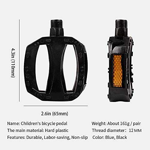 LULUMI 2 STKS Kinderen Pedaal Kids Cyclus Pedaal Ultralight Plastic Fiets Pedalen Non-slip Fiets Pedalen voor Kids… - Image 7
