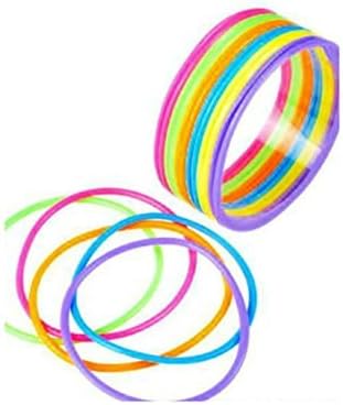 UnbrandedUnbranded 144 Rainbow NEON Jelly Bracelets,Party Favor, PINATAS, Goody Bags