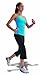 Empower 2lb Walking Weights with Hand Strap, Hand Weights, Running, Jogging, Cardio, Workout, 2lb Set, Pink