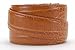 Alligator Tan Premium Reptile Leather Belt with Automatic Buckle - Nexbelt Ratchet System Technology