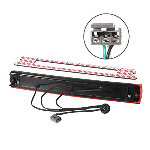 Partsam High Mount Led 3rd Brake Light Bar Replacement for Ford 9704 F150 04 Heritage Rear Top