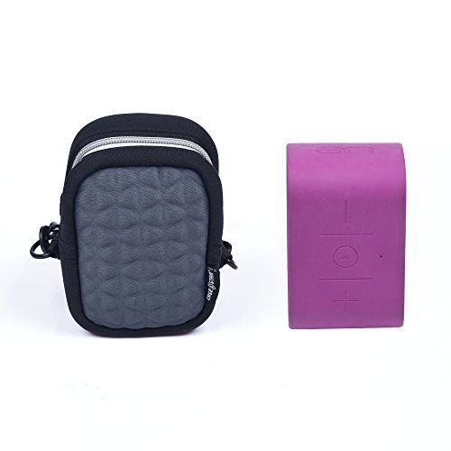 Case Star Anti Shock EVA Foam Shock Resistant Sleeve Case Bag With Adjustable Shoulder Strap for UE MINI BOOM Wireless Bluetooth Speaker