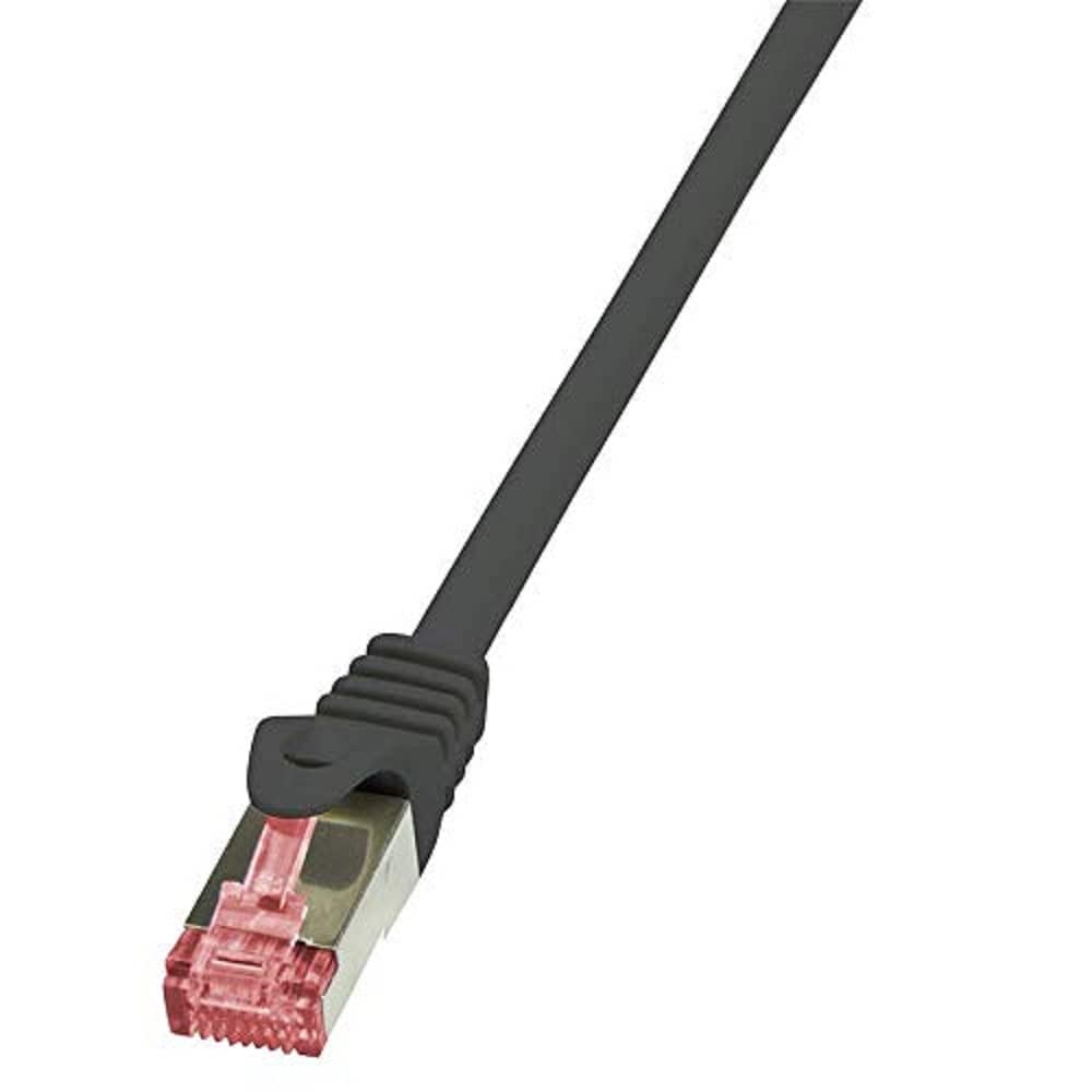 LogiLink CQ2063S CAT6 S/FTP PIMF PrimeLine Ethernet Patch Cable, 3 Meter Length, Black
