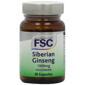 FSC 1000mg Siberian Ginseng 30 Capsules