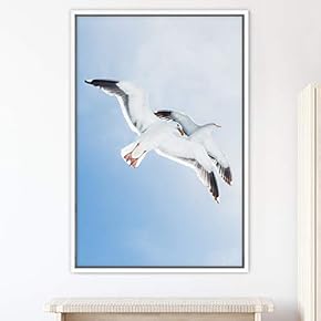 signwin Framed Canvas Wall Art Flock of Birds...