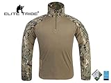 Men Military Paintball Clothes Airsoft Hunting BDU Shirt Combat Tactical Gen3 Shirt AOR2 (M)