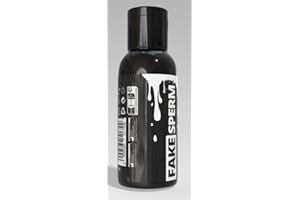 FAKE SPERM Translucent White Water-Based Personal Lubricant Gel – Realistic Texture, Skin-Friendly Formula with Glycerine, No