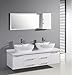 LIZAVO 701-192SN Brushed Satin Nickel Cabinet Pulls Solid Modern Euro Style T Bar Kitchen Cabinet Handles- 7-1/2
