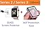 Apple Watch Case Series 2 and Series 3 38mm, Ezone Tempered Glass Screen Protector for Apple Watch Series 2 / Series 3 and Ultra-Thin Clear HD Case