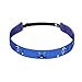 Non Slip Headbands for Girls | BaniBands Field Hockey Headband for Women | Fun Colors and Patterns, Unique No Slip Headband Design | Sports Themes for Field Hockey | Field Hockey-Blue