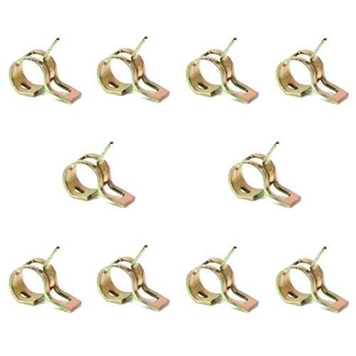 DierCosy Fuel Hose Spring clamp, Water Pipe, air Pipe, Pinch Tube, Elastic Fastener Package 60pcs Household Products