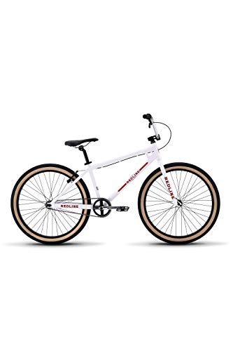 Redline Bikes Sqb-26 BMX Bike with 26" Wheels, White