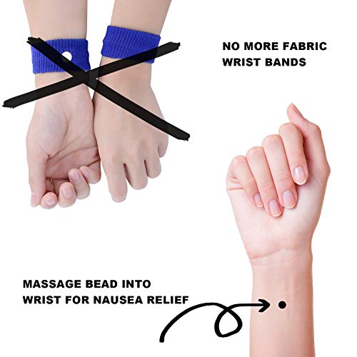 Anti Motion Sickness Bands, Nausea Wristband, Morning Sickness Nausea Relief, Adjustable Acupressure Bracelet for Sea… - Image 7