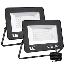 LE LED Flood Lights Outdoor 50W, 4200LM 5000K