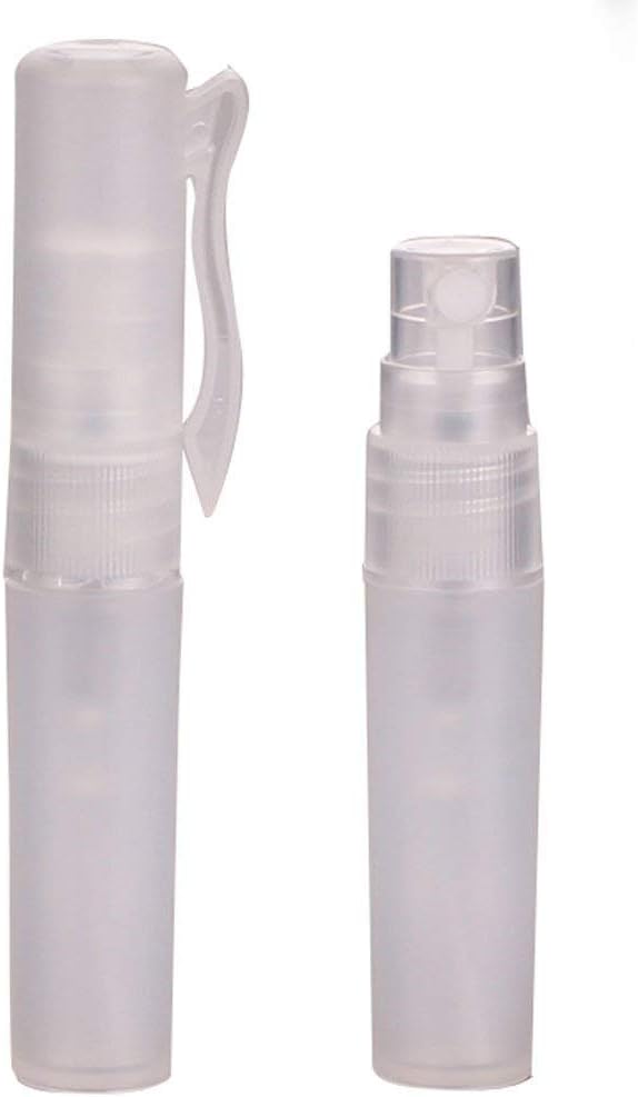 VASANA 6Pcs 10ml 1/3oz Mini Portable Pen Perfume Bottle Spray Bottle Small Sample Empty Refillable Containers Fragrances Atomizer Bottles Transparent Plastic Pen Shape Travel Set - Image 4