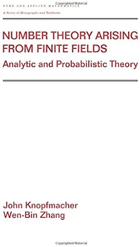 Download Number Theory Arising From Finite Fields: Analytic And Probabilistic Theory PDF