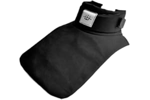 GENERIC ASAki Hema Gear Throat Protector/Fencing Gorget with Rigid Protection Plate,Large Area.Suitable for Steel Sword Sparring