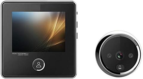 Digital Door Peephole Viewer, 3.0 inch Wireless Doorbell Visible Intelligent Home Smart HD Door Bell Peephole with Infrared Night Vision for House/Office/Apartment/Hotel