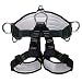 X XBEN Climbing Harness Professional Mountaineering Rock Climbing Harness,Rappelling Safety Harness - Work Safety Belt (Black 2)