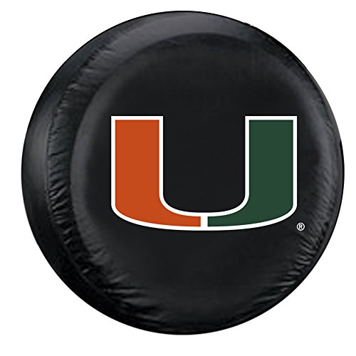 NCAA Miami Hurricanes Tire Cover, Standard