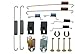 Dorman HW17344 Rear Drum Brake Hardware Kit Compatible with Select Geo / Suzuki Models