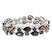 Valenetine's Jewelry Gifts Gemstones Sets Peridot Amethyst Garnet Morganite