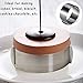 6 to 12 IN Cake Mousse Mold Cake Baking, RAINBEAN Adjustable Round Cake Ring Mold Stainless Steel Cake Decor Mold Ring For Baking Kitchen Pastry Tools