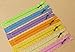 Famixyal Top Quality Novelty 25 Pcs 3# Length 24cm 9 inch DIY Nylon Coil Flower Zipper Lace Zippers for DIY Sewing Tailor Craft Bed Bag