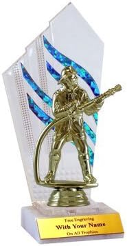 Flames Fireman Trophy