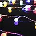 ALOVECO Solar String Lights, 23ft 50LED Solar Fairy Lights Waterproof Outdoor String Lights Solar Flowers Garden Lights for Party/Garden/Yard/Tree/Lawn/Patio Decor