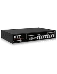 utt s1080p 8 port no administrado POE Fast Ethernet Switch, 4 puertos PoE 65 W, 802.3 af at, ideal para cámara IP