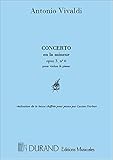 Concerto Op 3 N 6 en la M Violon-Piano Violon by 