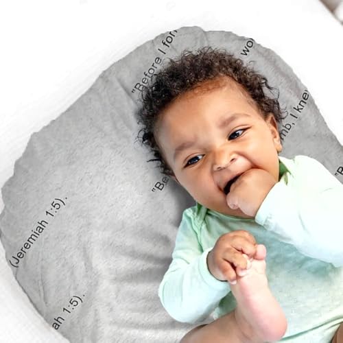 Inspirational Baby Lounger Cover for Newborns - Soft Cotton Slipcover
