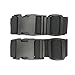 2 PCS Add A Bag Strap for Connect Your 3 Luggages Adjustable Travel Suitcase Belt