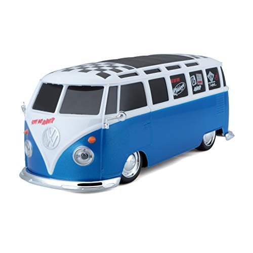 Maisto Tech 1:24 Scale Volkswagen Van Samba Radio Control Vehicle (Colors May Vary) (81144-00000063)