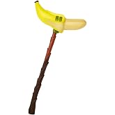 Spirit Halloween Peely Pick Pickaxe - Fortnite, Unisex Adult, One Size Fits Most Standard, Multicolor
