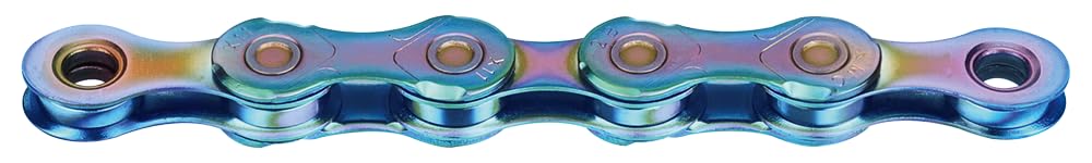 KMC X11 Waxed 11 Speed Chain, Aurora Blue, 118 Link