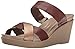 Crocs Women's Leigh-Ann Leather Wedge Sandal