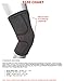 M-Sports D2 Knee Compression Sleeve Sports Support Brace for Exercise, Jogging, Fitness Recovery, Joint Injury and Arthritis Pain Relief to Reduce Swelling (MBlack)