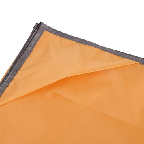 Chartsea Extra Large Waterproof Picnic Blanket Rug Travel Outdoor Beach Camping Mat (Orange)