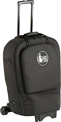 Gard Fixed Bell French Horn Wheelie Bag 41-WBFLK Black Ultra Leather