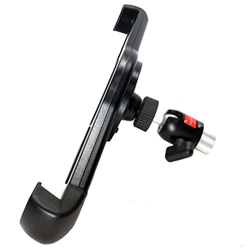 iShot G10 Pro Large iPad Pro Universal Tablet Tripod Mic Music Stand Mount + 360Â° Locking Swivel Ball Head + 5/8-1/4 inch Reducer Bushing Adapter Converter - Compatible with iPad Pro & 9-13" Tablets