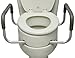 Essential Medical Supply Elevated Toilet Seat with Arms, Elongated, 19.5 x 14 x 3.5 Inch primary