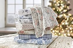 Laura Ashley - Queen Sheet Set, Cotton Flannel