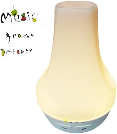 Aroma Diffusers,Benry Aromatherapy Essential Oil Diffuser 100ml Ultrasonic Cool Mist Humidifier with music features,Waterless Auto Shut-off and LED Lights for Home Office Baby