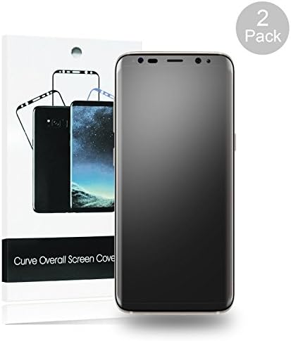 Galaxy S8 Screen Protector[3D Full Cover],Heaqwe [Anti-Scratch] [Super Clear] [No Foam] Frosted PET screen protective film for Samsung Galaxy S8