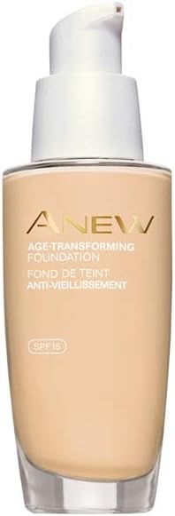 Avon Anew Age-Transforming Foundation Natural Beige SPF15 30ml Face Makeup